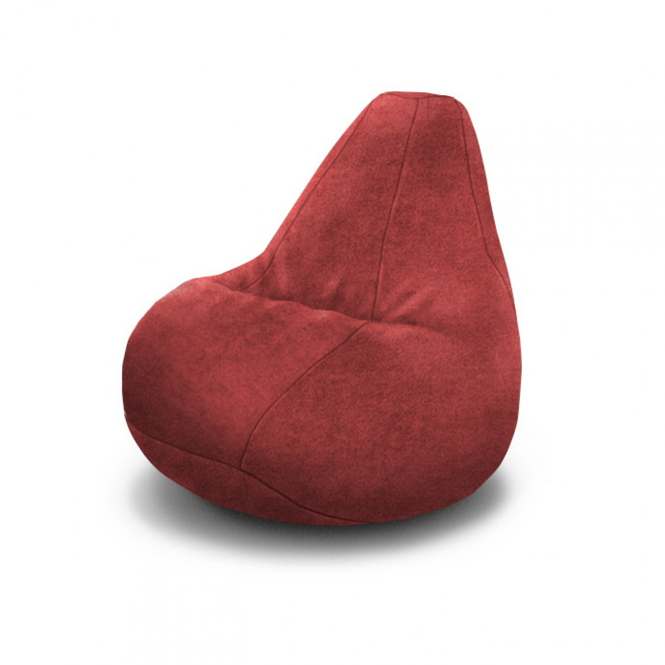 Кресло-мешок «Велюр красный»