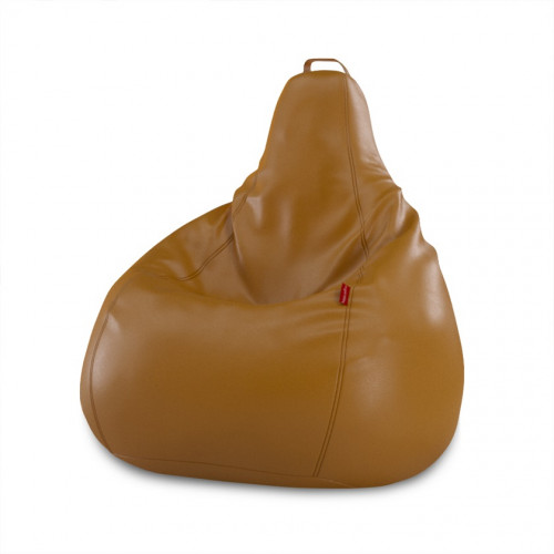 Кресло-мешок «Экокожа» коричневый