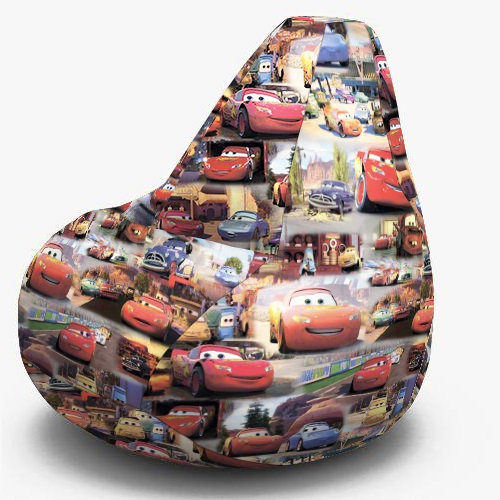 Детское кресло-мешок «Тачки»