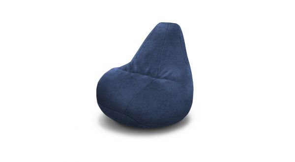 Кресло-мешок Велюр синий